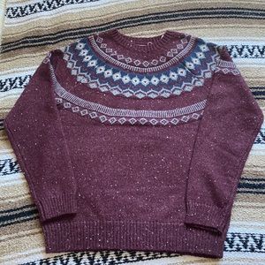 Weatherproof winter sweater